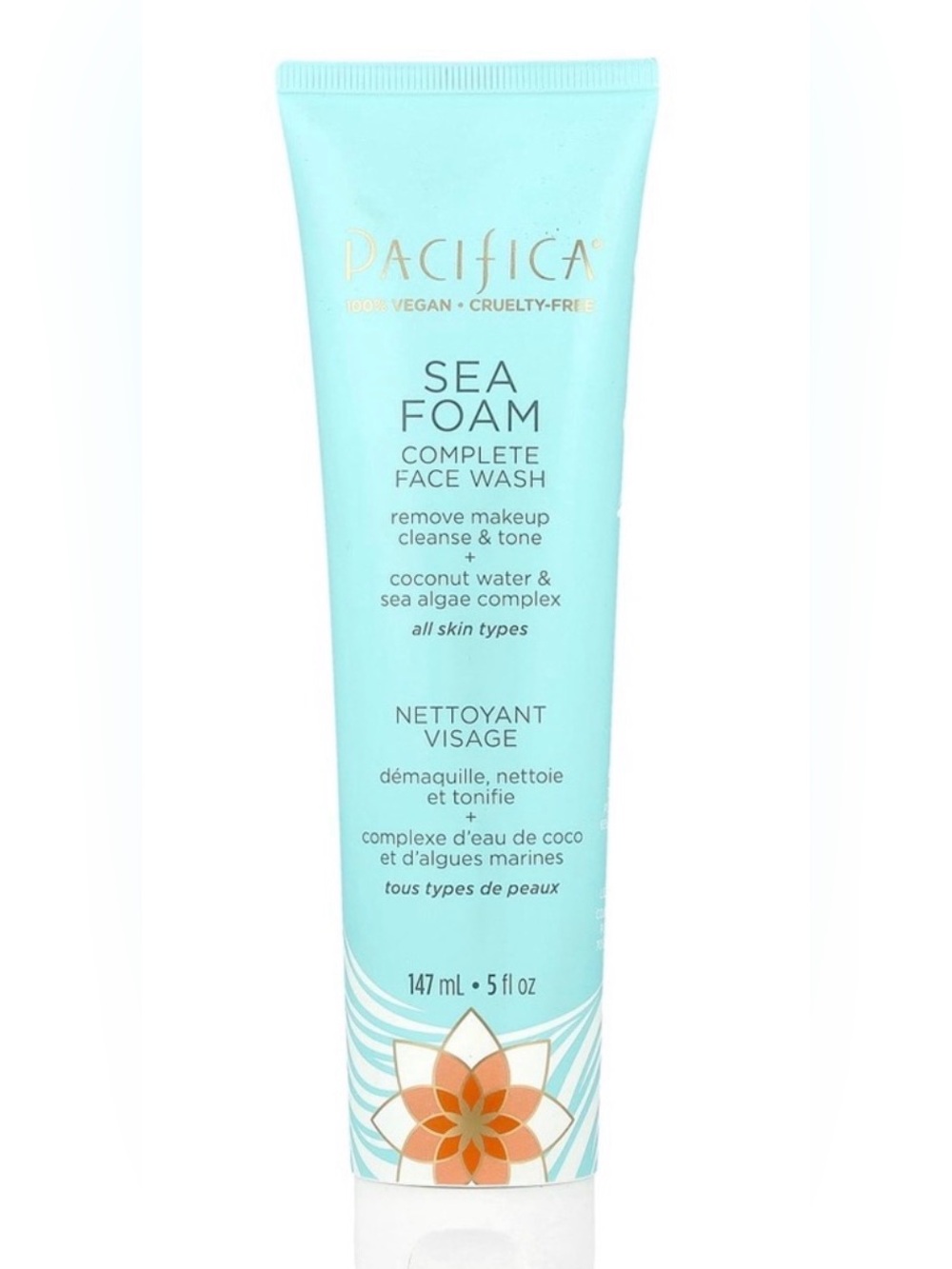Pacifica Sea Foam Complete Face Wash - Aqua Blue